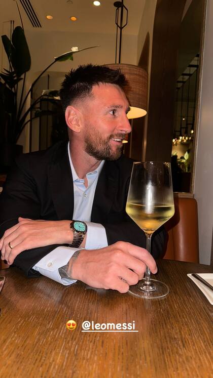 La rosarina fotografió a su esposo y compartió la postal en las redes (Foto: Instagram @antonelaroccuzzo)