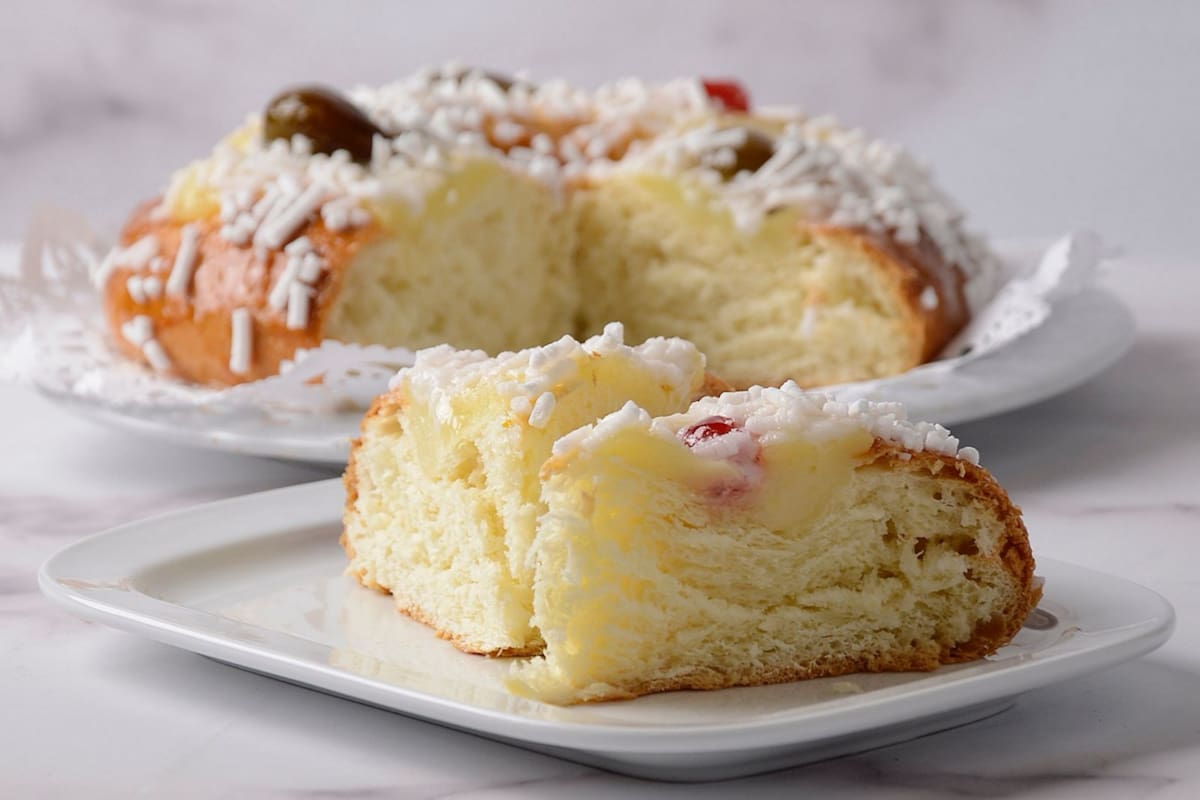 La rosca de Reyes con un mate queda delicioso