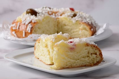 La rosca de Reyes con un mate queda delicioso