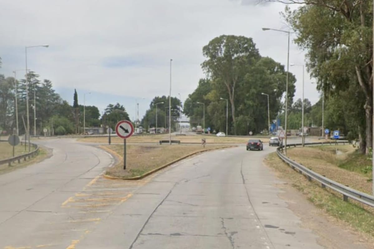 La rotonda donde van a llevar adelante la movilización el sábado