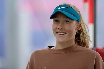 La rusa Mirra Andreeva, de apenas 16 años, marca tendencia en el circuito femenino