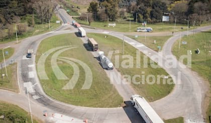 La ruta 5 es un camino muy concurrido por autos y camiones