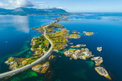 La ruta del Atlántico en Noruega, una de las más lindas para manejar en el mundo