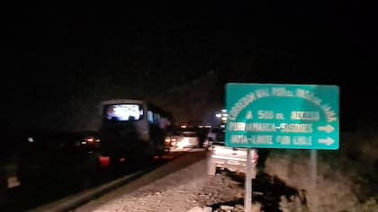 La ruta en conflicto en Pumamarca, Jujuy