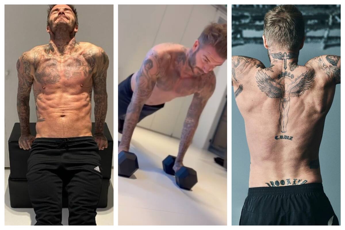 La rutina de David Beckham para mantenerse en forma a los 49 años