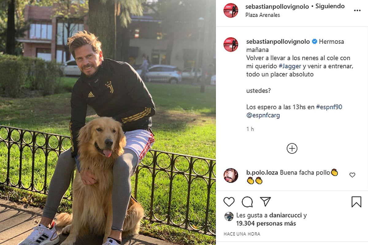 La rutina matutina que retomó el Pollo Vignolo antes de ir a la televisión