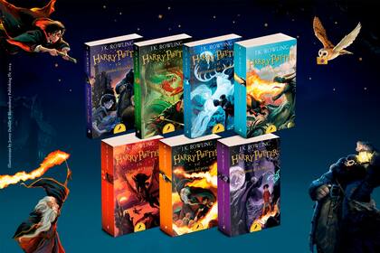 La saga de libros está compuesta por siete tomos
