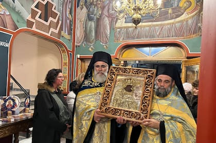 La sagrada imagen de la feligresía de la isla.