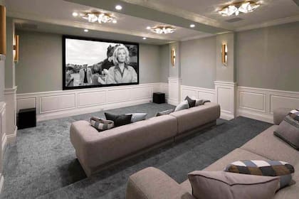 La sala de cine.