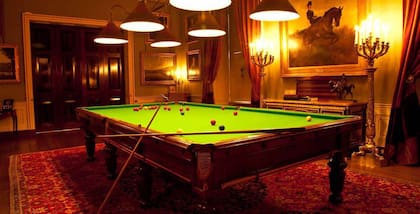 La sala de billar