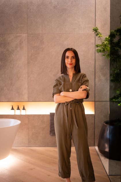 La Sala de baño de Casa FOA le valió los premios al Nuevo Talento, el premio Roca al mejor diseño de baño y el de Atrim Global a la mejor aplicación de producto