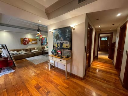 La sala de estar de la casa