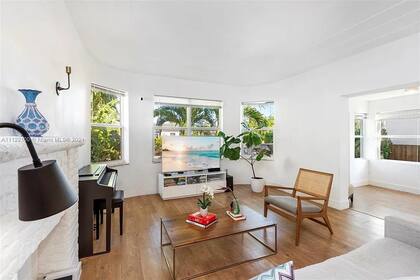 La sala de estar de la casa de Gisele Bündchen
