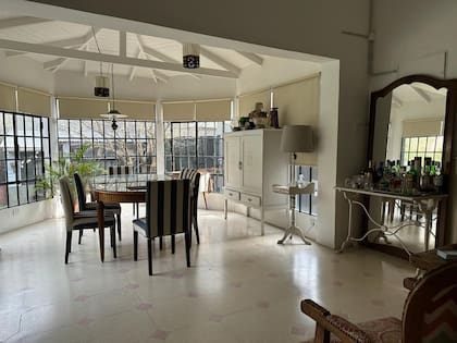 La sala de estar de Villa Margarita