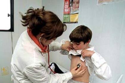 La sala de pediatría, una de las más frecuentadas