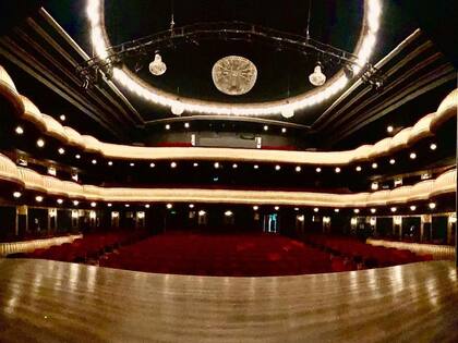 La sala del Teatro Maipo hoy. Su aforo es de 754 espectadores