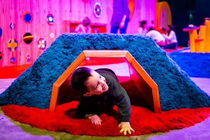 La sala iUpiiii, dedicada a la estimulación sensorial de la primera infancia