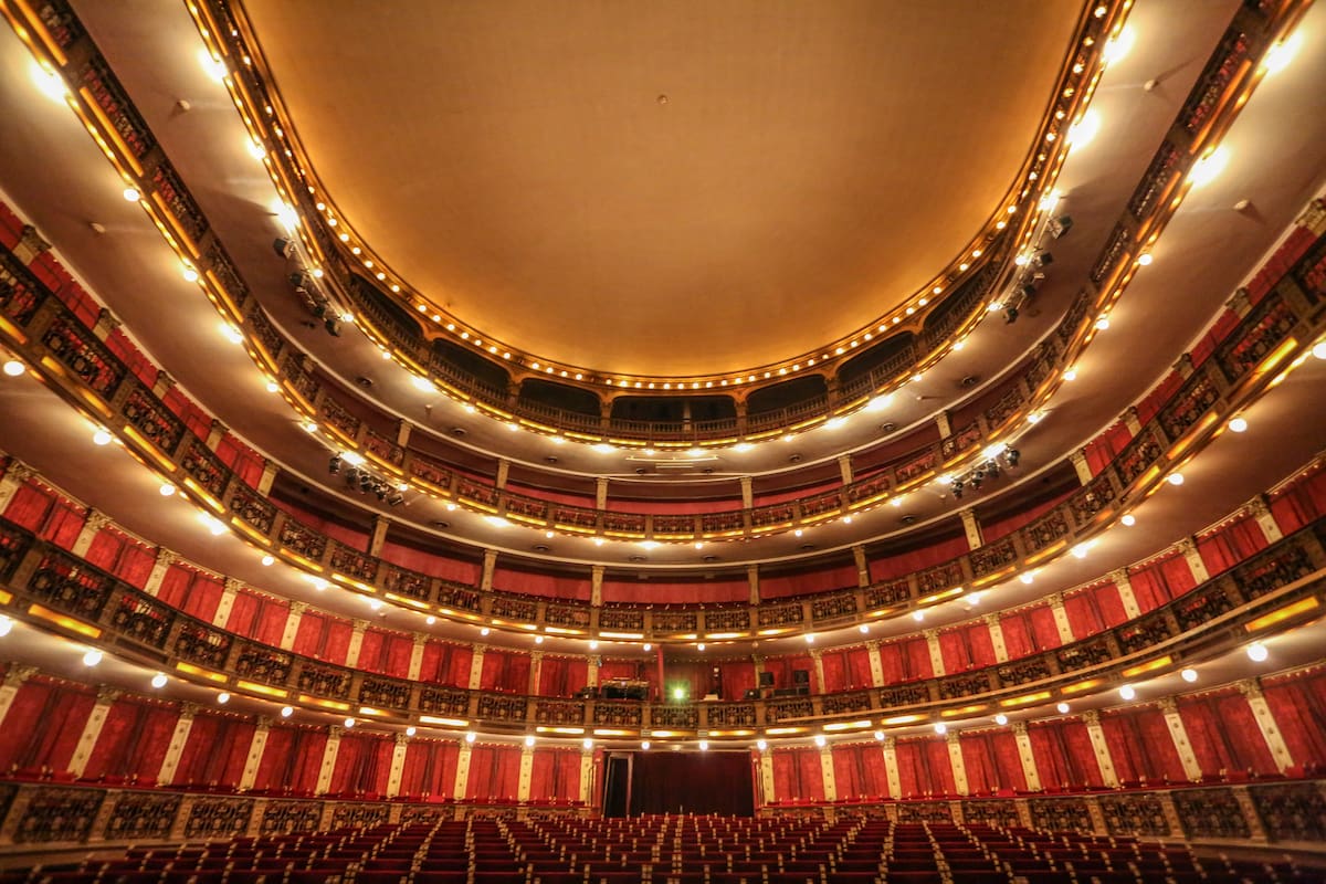 Fachada del Teatro Nacional Cervantes