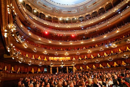 La sala principal del Teatro Colón, una auténtica joya de la acústica