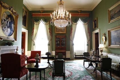 La Sala Verde de la Casa Blanca