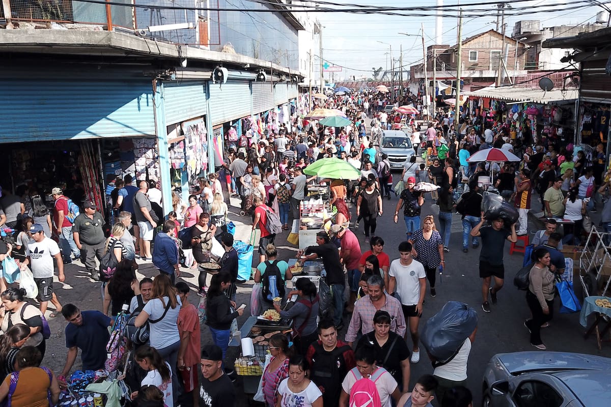 La Salada, siempre bajo la lupa de EE.UU., en una foto de febrero de 2020