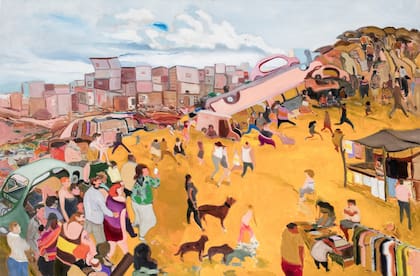 La Saladita, Oleo 2015-16, 100x150cm
