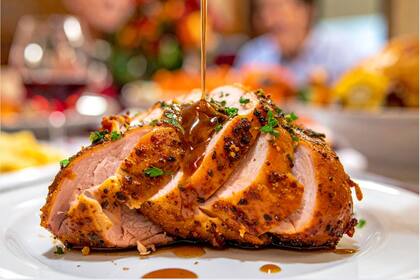 La salsa gravy es uno de los principales complementos en Thanksgiving (Canva)