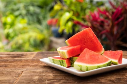 La sandía, la fruta que más contiene agua