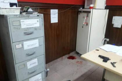 Tiroteo en una comisaría de San Justo