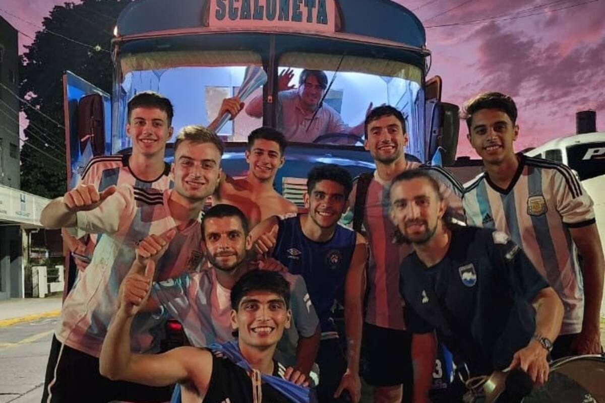 La Scaloneta fue una iniciativa de Ignacio González Wang, su padre y un grupo de amigos de un club de fútbol