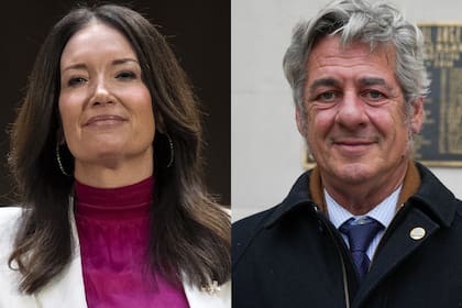 La secretaria de Agricultura de los Estados Unidos, Brooke Rollins, y el presidente de la Sociedad Rural Argentina (SRA), Nicolás Pino