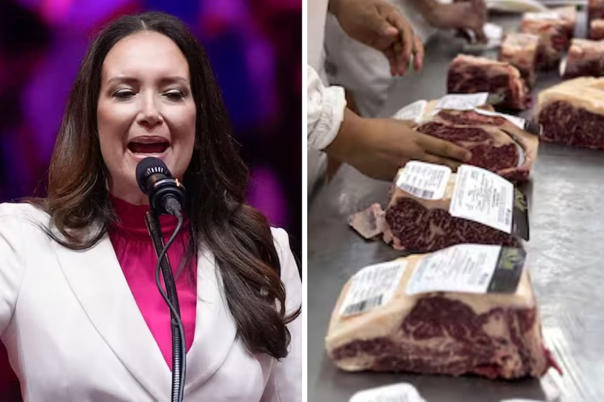 La secretaria de Agricultura del presidente de Estados Unidos Donald Trump, Brooke Rollins