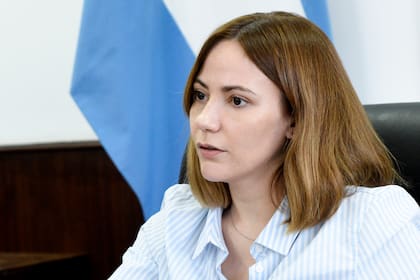 La secretaria de Minería, Fernanda Ávila