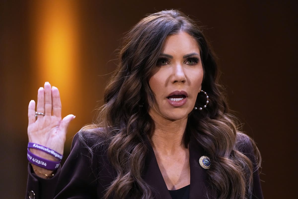 La secretaria de Seguridad Nacional de Estados Unidos Kristi Noem en el Congreso en Washington el 3 de marzo del 2026