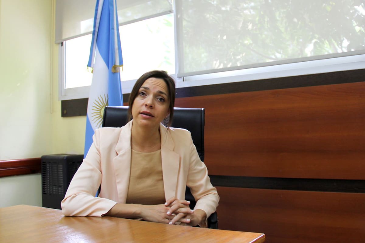 La secretaria de Trabajo de Río Negro, María Martha Avilez