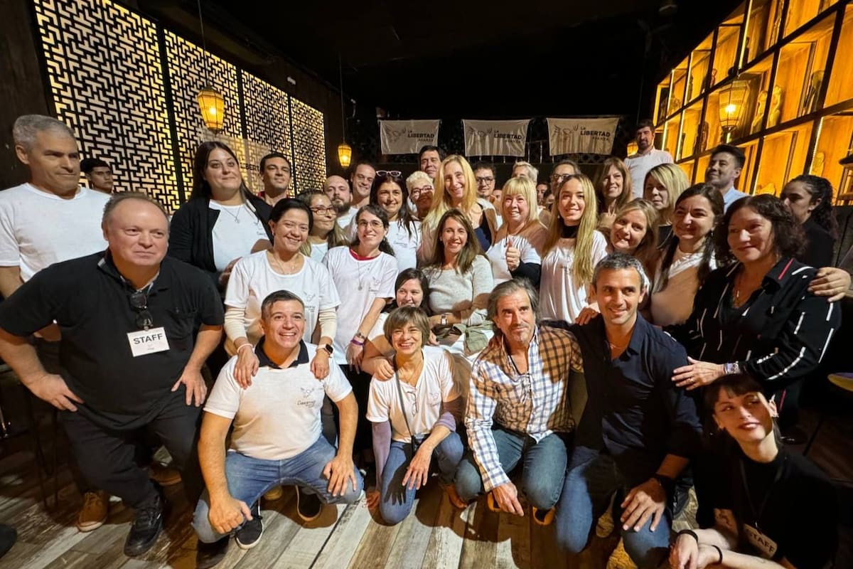 La Secretaria General de la Presidencia, Karina Milei, encabezó en el barrio de Palermo el lanzamiento de la campaña de afiliación de La Libertad Avanza en la Ciudad de Buenos Aires