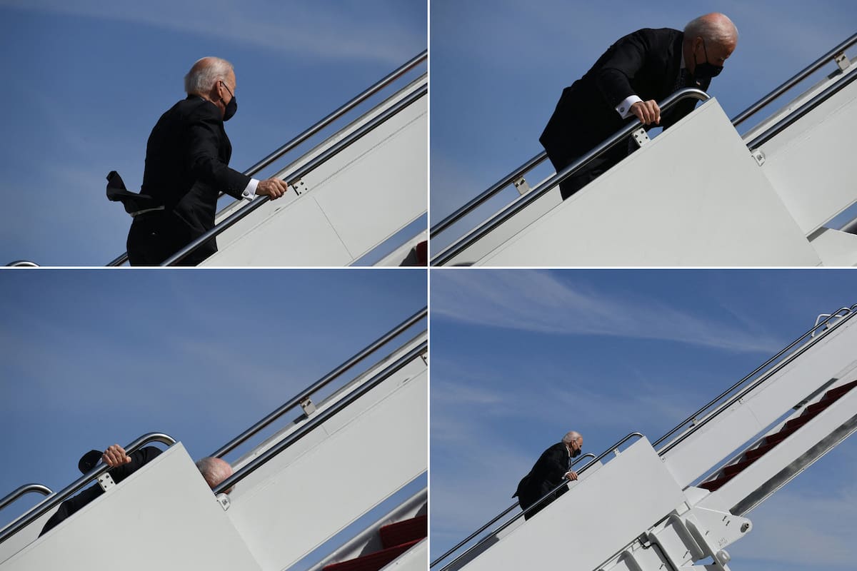 La secuencia del tropiezo de Joe Biden