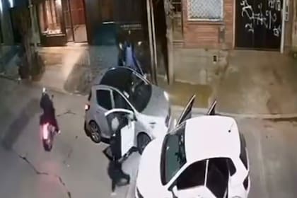 La secuencia del violento robo