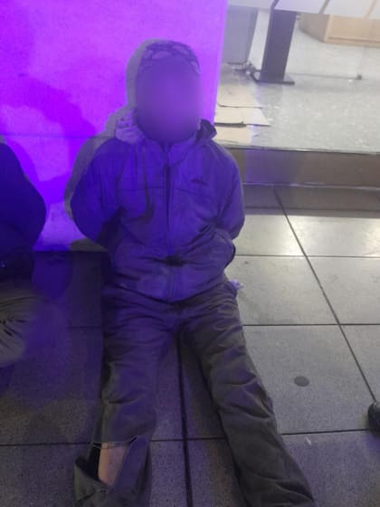 La secuencia fue captada por cámaras privadas instaladas en el barrio de Recoleta.
