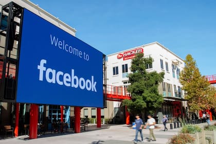 La sede central de Facebook en Menlo Park, California, en 2019