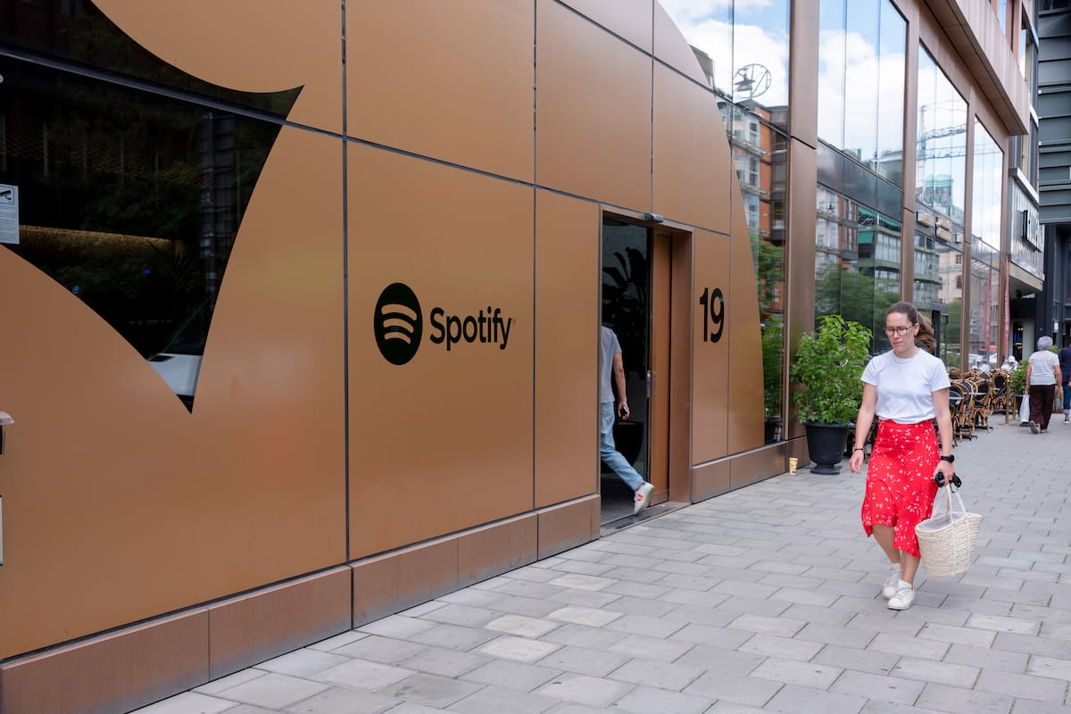 La sede central de la firma sueca Spotify en Estocolmo