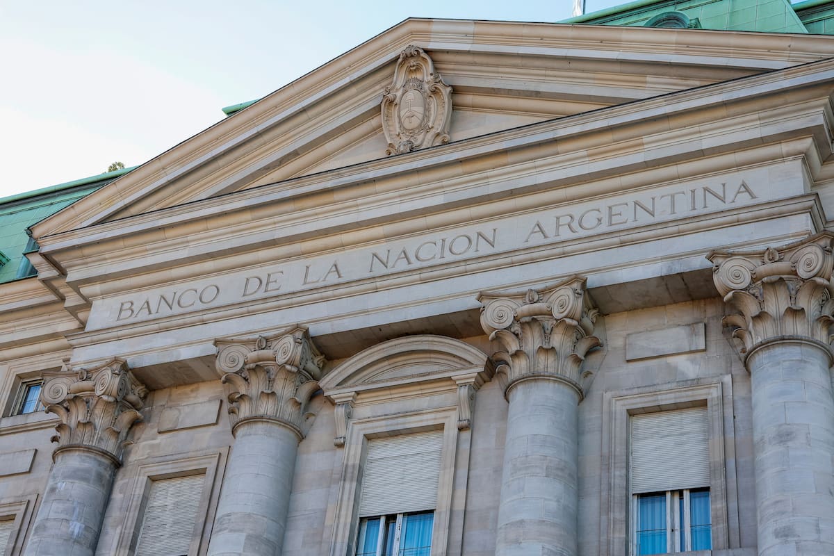 La sede central del Banco Nación