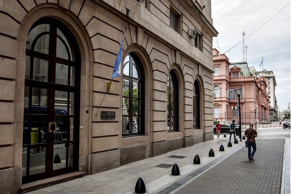 La sede de la AFI en la calle 25 de Mayo 11