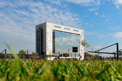 La sede de la Conmebol en Luque, en las afueras de Asunción, la capital paraguaya