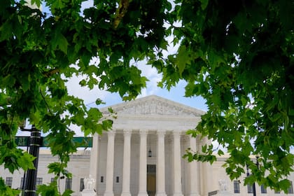 La sede de la Corte Suprema de Estados Unidos en Washington el 29 de junio del 2026. (AP foto/Mariam Zuhaib)