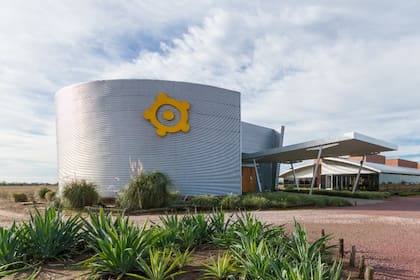 La sede de Los Grobo en Carlos Casares, en la provincia de Buenos Aires