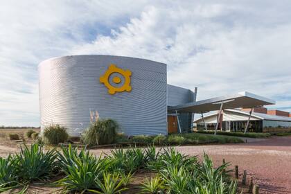 La sede de Los Grobo en Carlos Casares, en la provincia de Buenos Aires