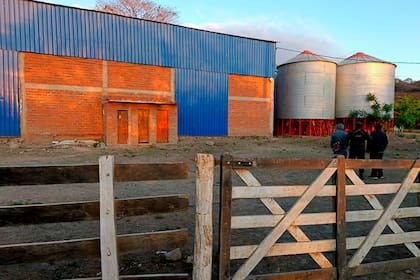 La sede de Sergesa, propiedad del empresario Pablo Emanuel Arequipa, durante el allanamiento