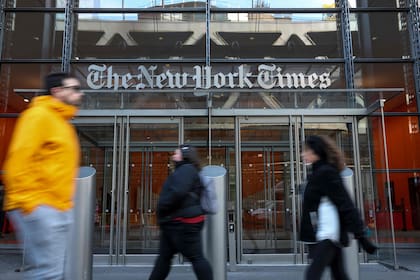 La sede de The New York Times