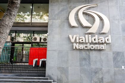 La sede de Vialidad Nacional, sobre diagonal Sur